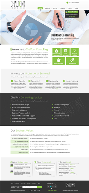 Web Design by Sbss for this project | Design: #2998987