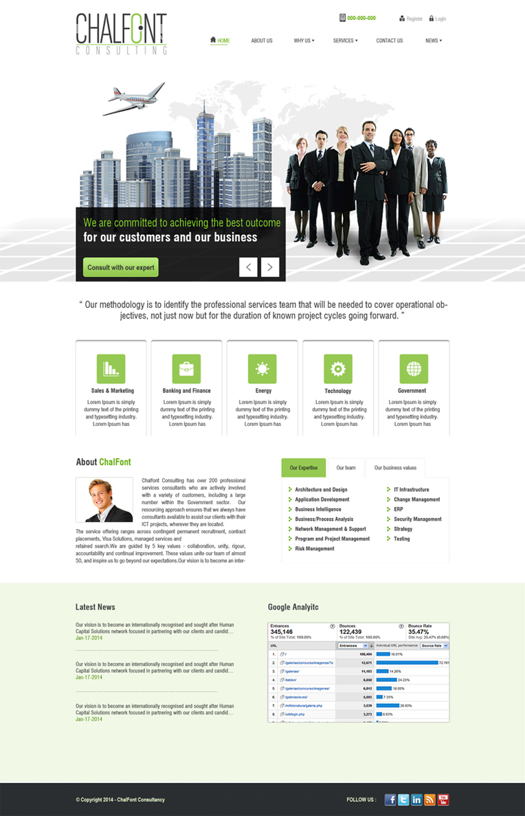 Web Design by Harpreet Singh for this project | Design #2987706