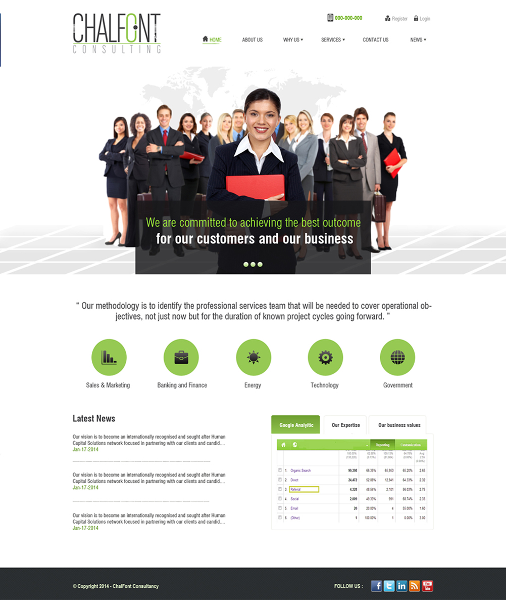 Web Design by Harpreet Singh for this project | Design #2987724