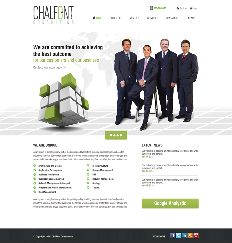 Web Design by Harpreet Singh for this project | Design #2998179