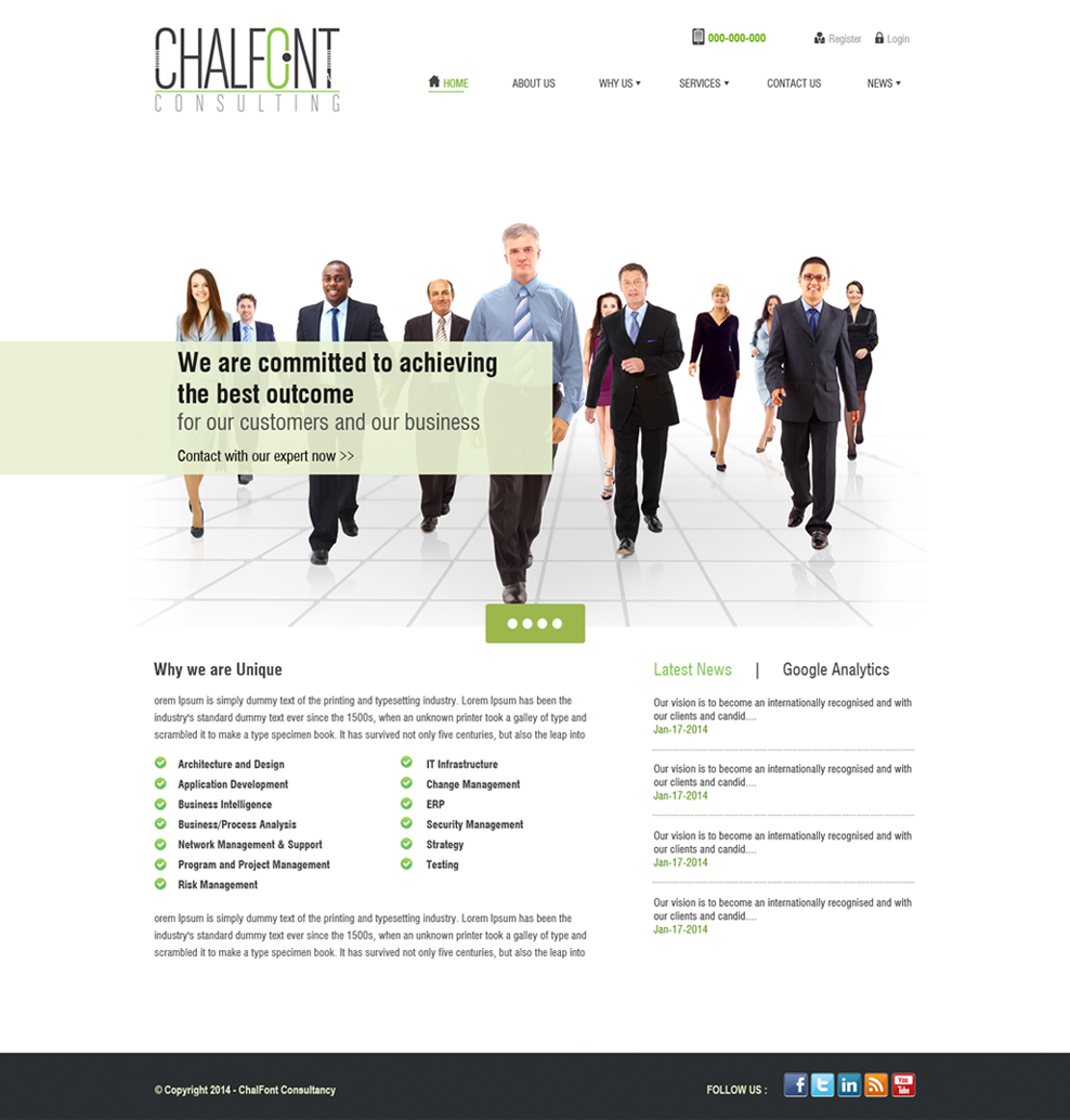 Web Design by Harpreet Singh for this project | Design #2998295