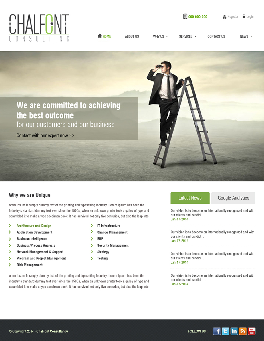 Web Design by Harpreet Singh for this project | Design #3021941