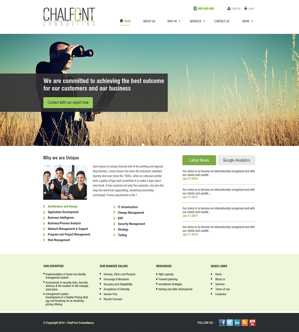 Web Design by Harpreet Singh for this project | Design #3032063