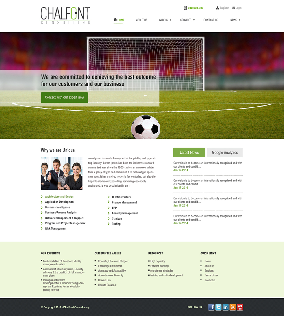 Web Design by Harpreet Singh for this project | Design #3033631