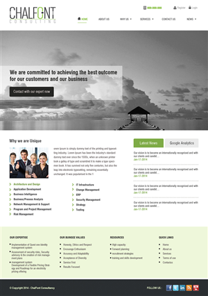 Web Design by Harpreet Singh for this project | Design: #3033639