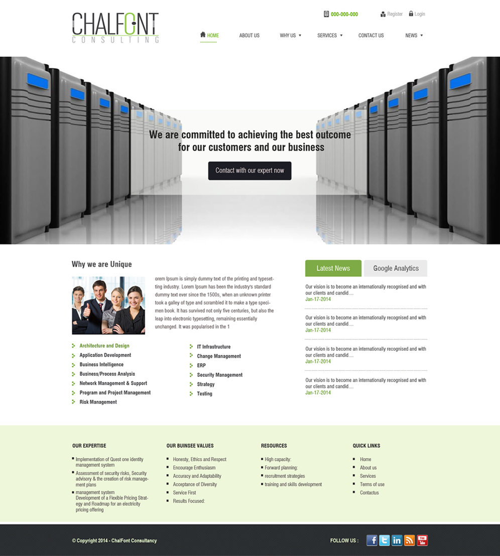 Web Design by Harpreet Singh for this project | Design #3033754