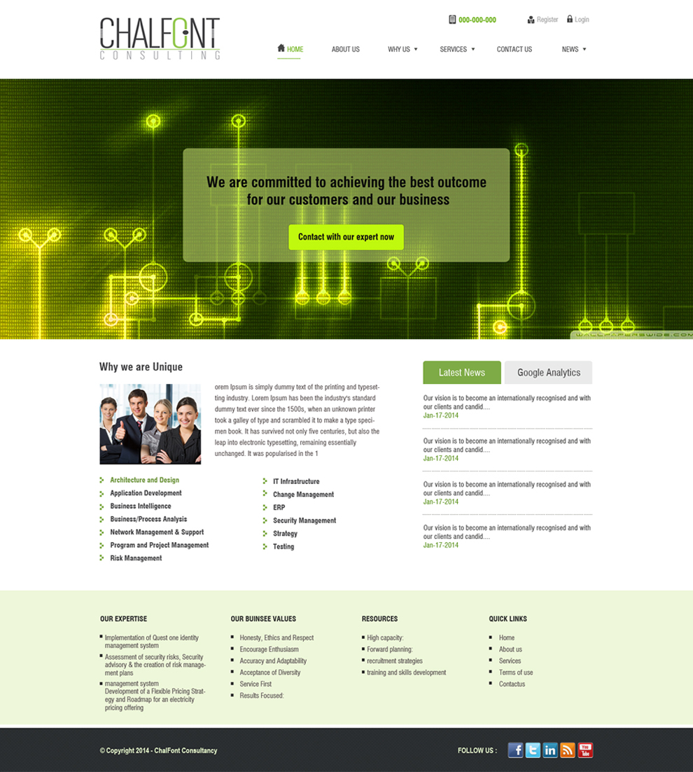 Web Design by Harpreet Singh for this project | Design #3034070