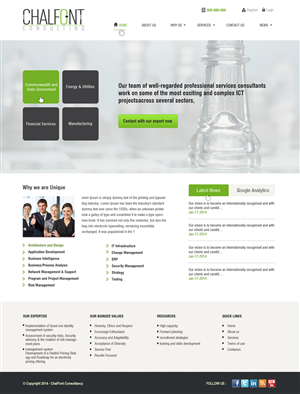 Web-Design von Harpreet Singh für dieses Projekt | Design #3072118