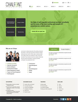 Web Design by Harpreet Singh for this project | Design: #3072120