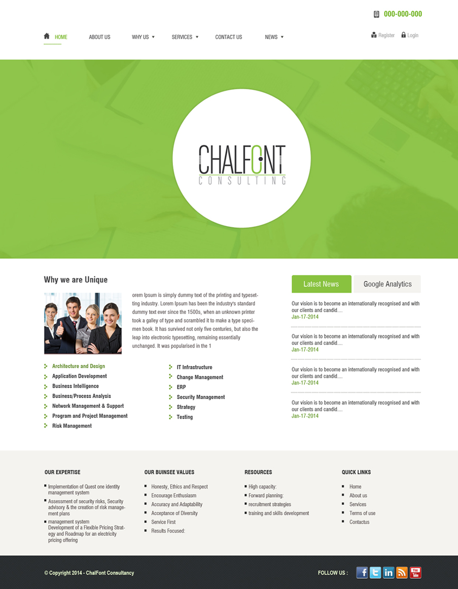 Web Design by Harpreet Singh for this project | Design #3072173