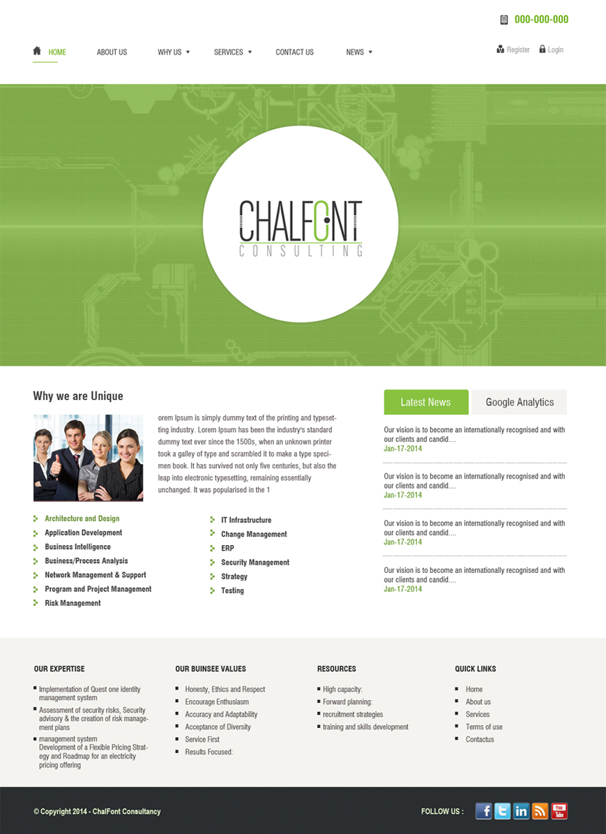 Web Design by Harpreet Singh for this project | Design #3072287