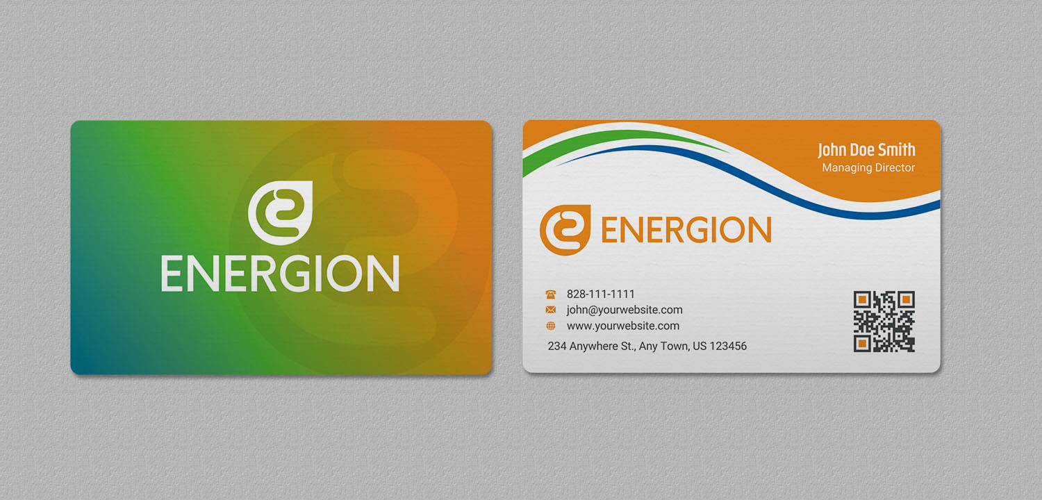 Visitenkarten-Design von INDIAN_Ashok für Energion | Design #22847600