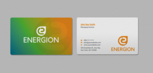Business Card Design by INDIAN_Ashok for Energion | Design: #22847601