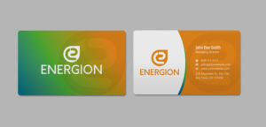 Business Card Design by INDIAN_Ashok for Energion | Design: #22847605