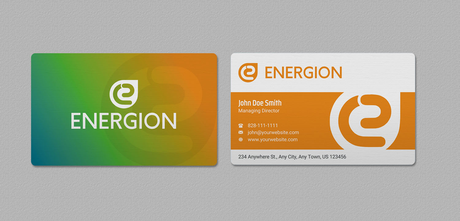 Visitenkarten-Design von INDIAN_Ashok für Energion | Design #22847610