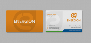 Design de Carte de Visite par INDIAN_Ashok pour Energion | Design : #22847618
