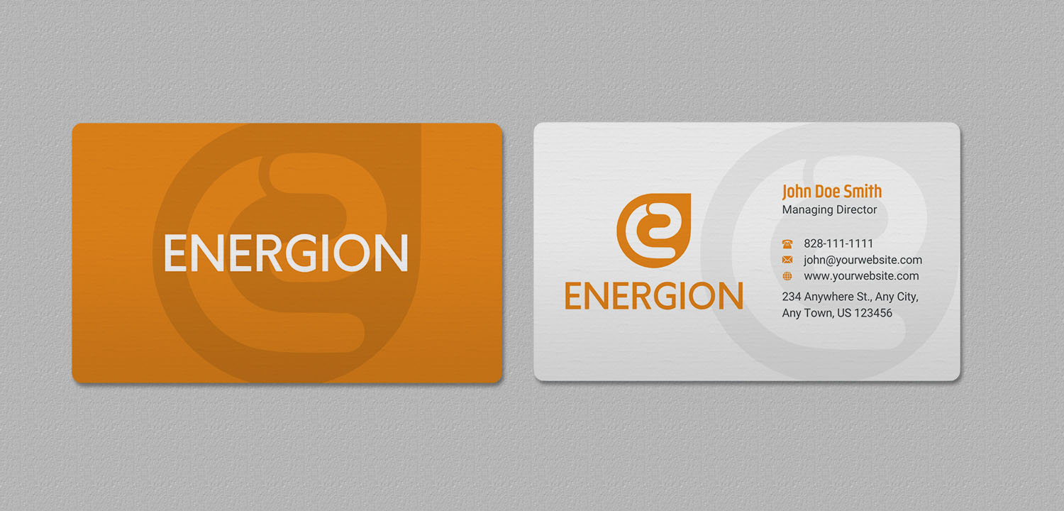 Business Card Design by INDIAN_Ashok for Energion | Design #22847621