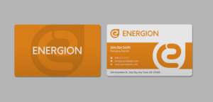 Design de Carte de Visite par INDIAN_Ashok pour Energion | Design : #22847622