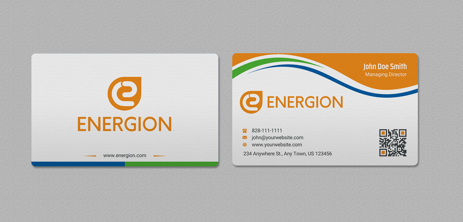 Business Card Design by INDIAN_Ashok for Energion | Design #22847624
