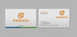 Design de Carte de Visite par INDIAN_Ashok pour Energion | Design : #22847629