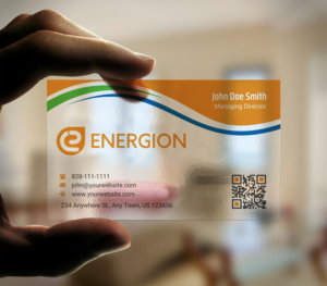 Business Card Design by INDIAN_Ashok for Energion | Design: #22847637