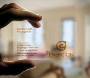 Business Card Design by INDIAN_Ashok for Energion | Design: #22847639
