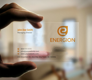 Business Card Design by INDIAN_Ashok for Energion | Design: #22847643