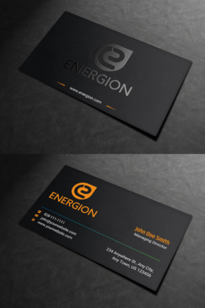 Business Card Design by INDIAN_Ashok for Energion | Design: #22847645