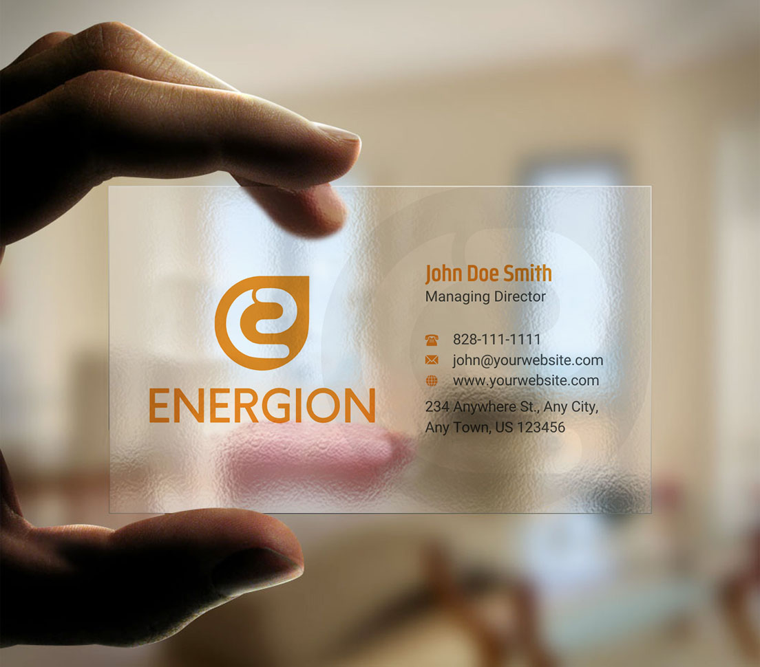 Business Card Design by INDIAN_Ashok for Energion | Design #22847648