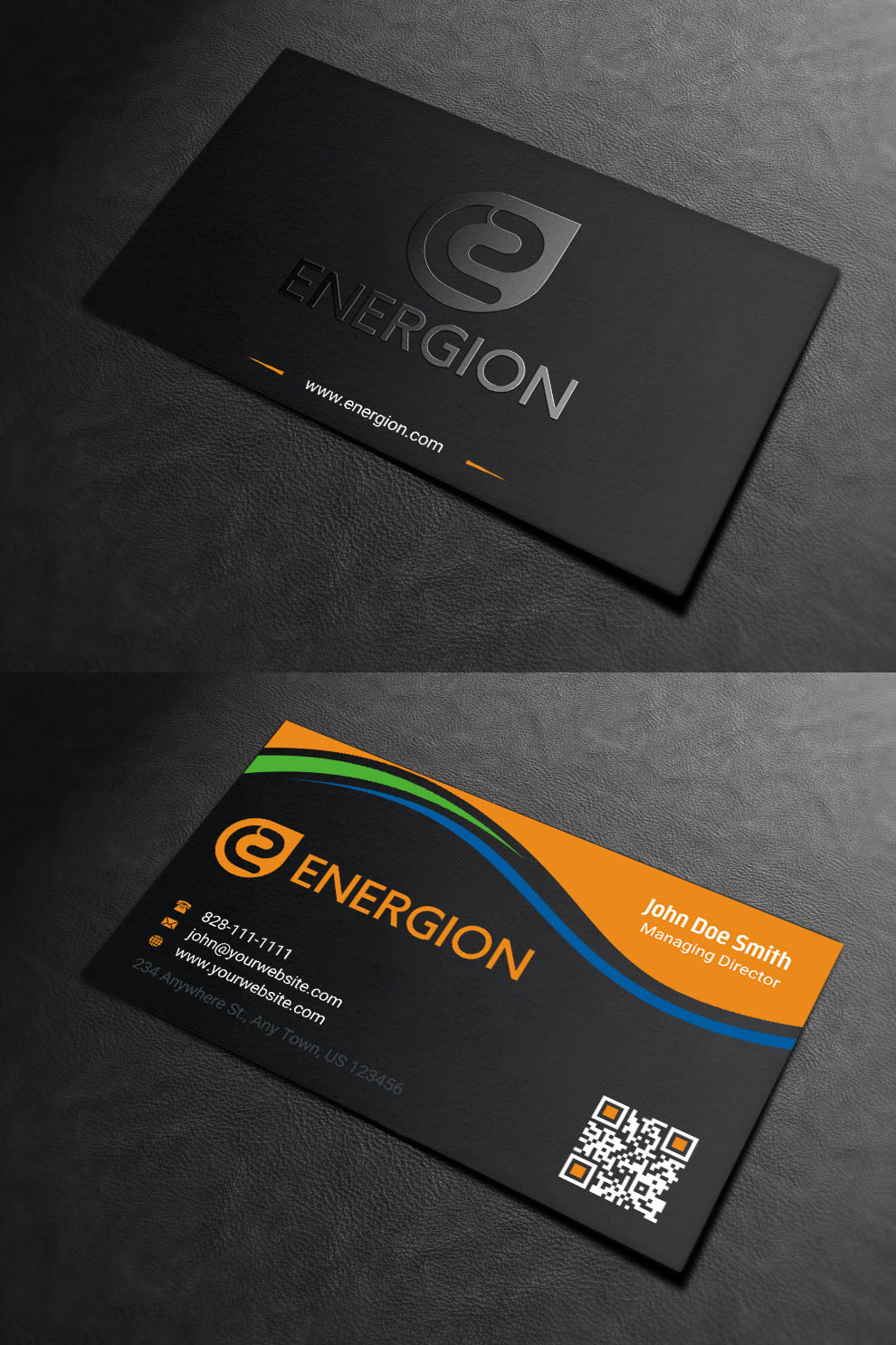 Business Card Design by INDIAN_Ashok for Energion | Design #22847650