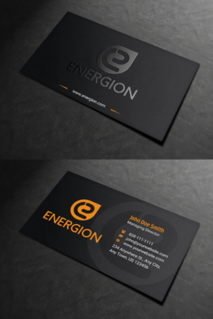 Business Card Design by INDIAN_Ashok for Energion | Design: #22847659
