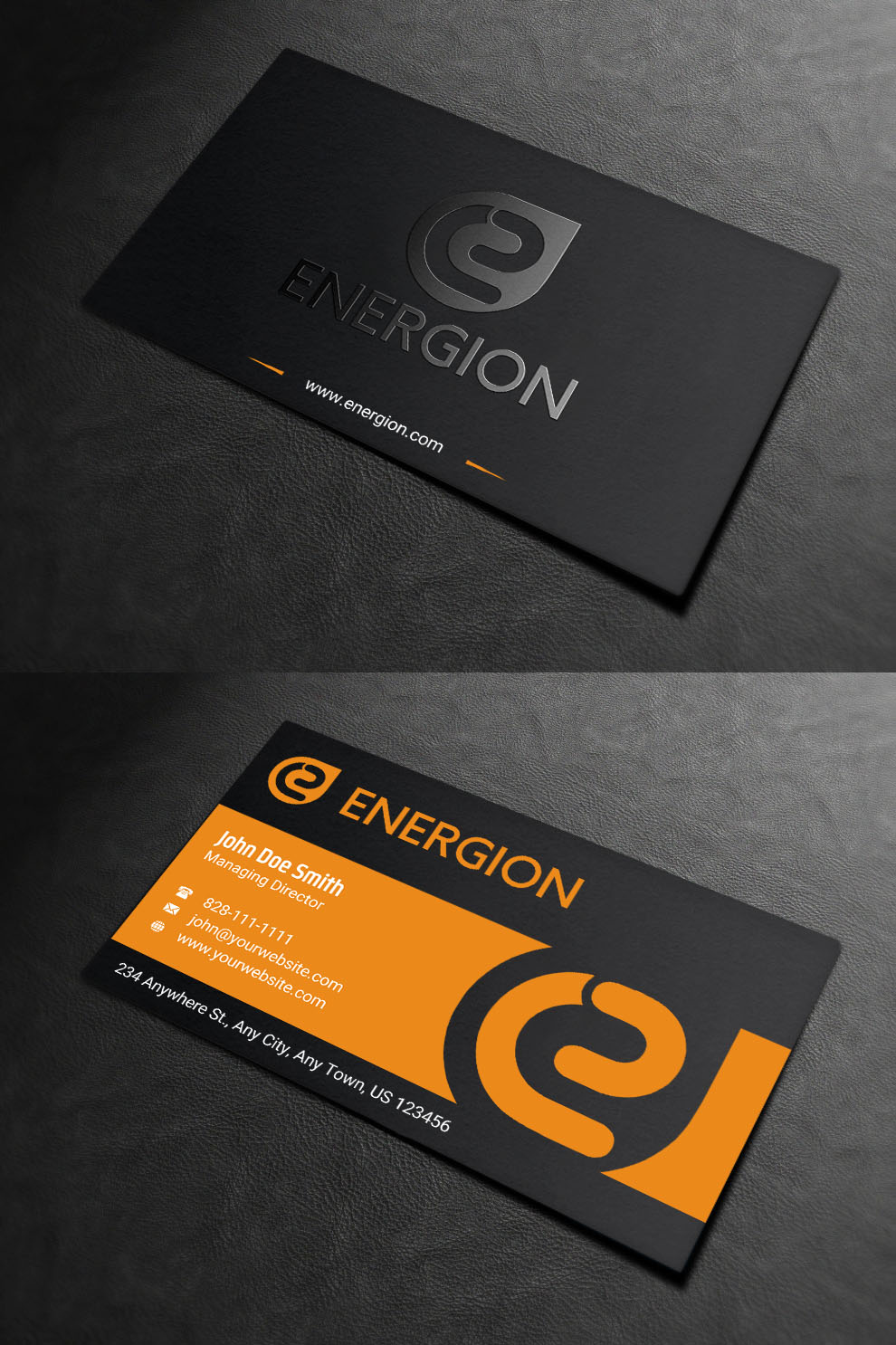 Design de Carte de Visite par INDIAN_Ashok pour Energion | Design #22847660