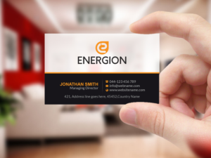 Business Card Design by Creations Box 2015 for Energion | Design: #22849789
