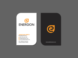 Business Card Design by Creations Box 2015 for Energion | Design: #22849820