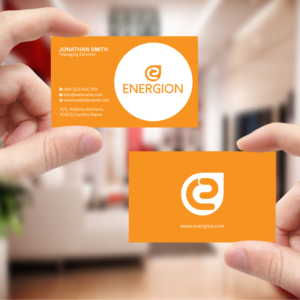 Business Card Design by Creations Box 2015 for Energion | Design: #22852912