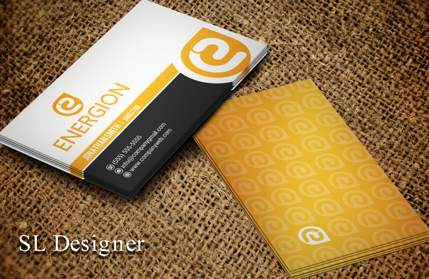 Business Card Design by SL Designer for Energion | Design #22847432