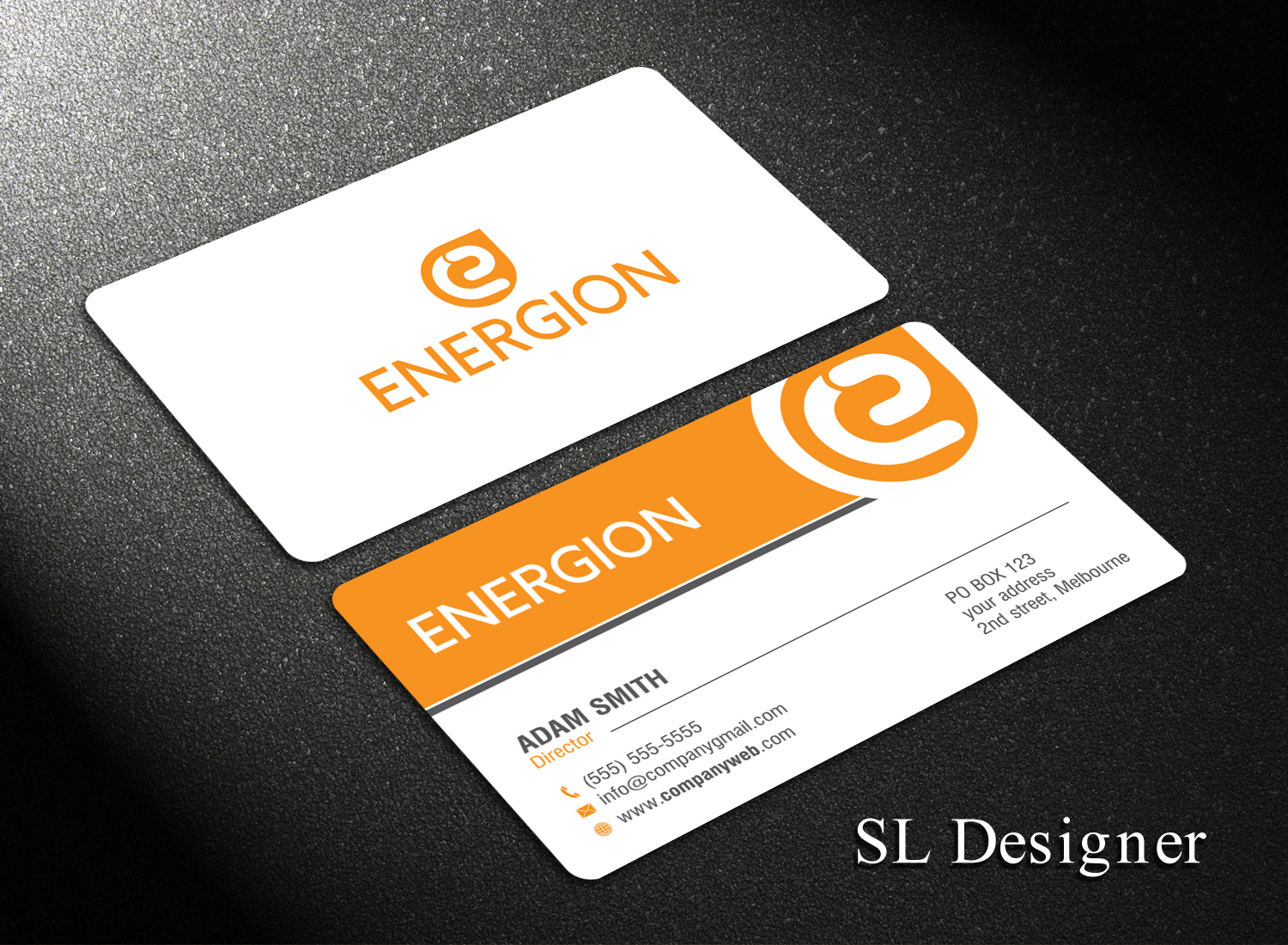 Business Card Design by SL Designer for Energion | Design #22847435