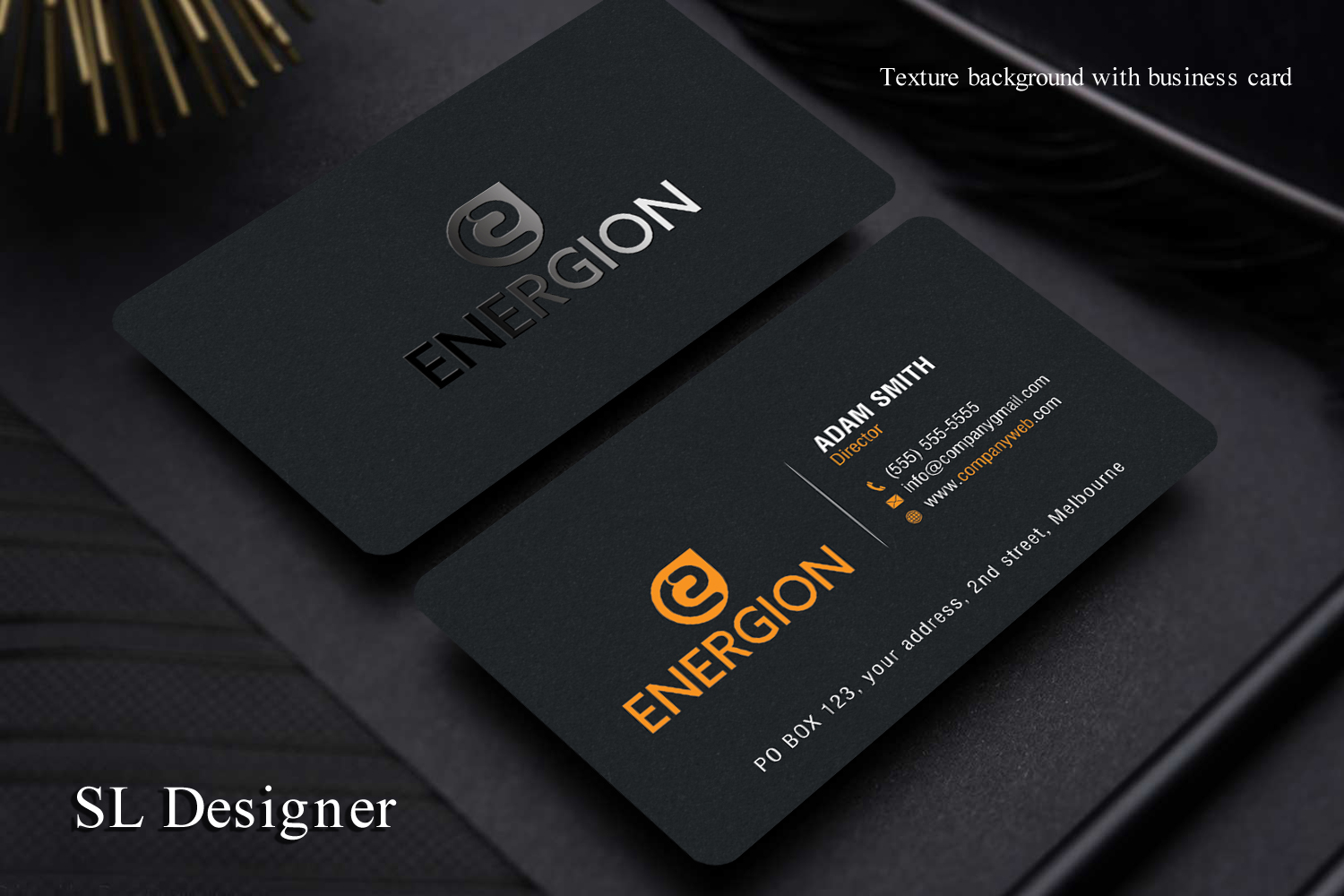 Business Card Design by SL Designer for Energion | Design #22847439
