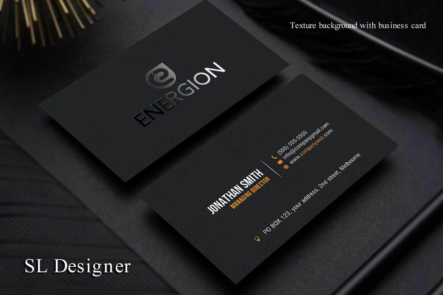 Business Card Design by SL Designer for Energion | Design #22847441