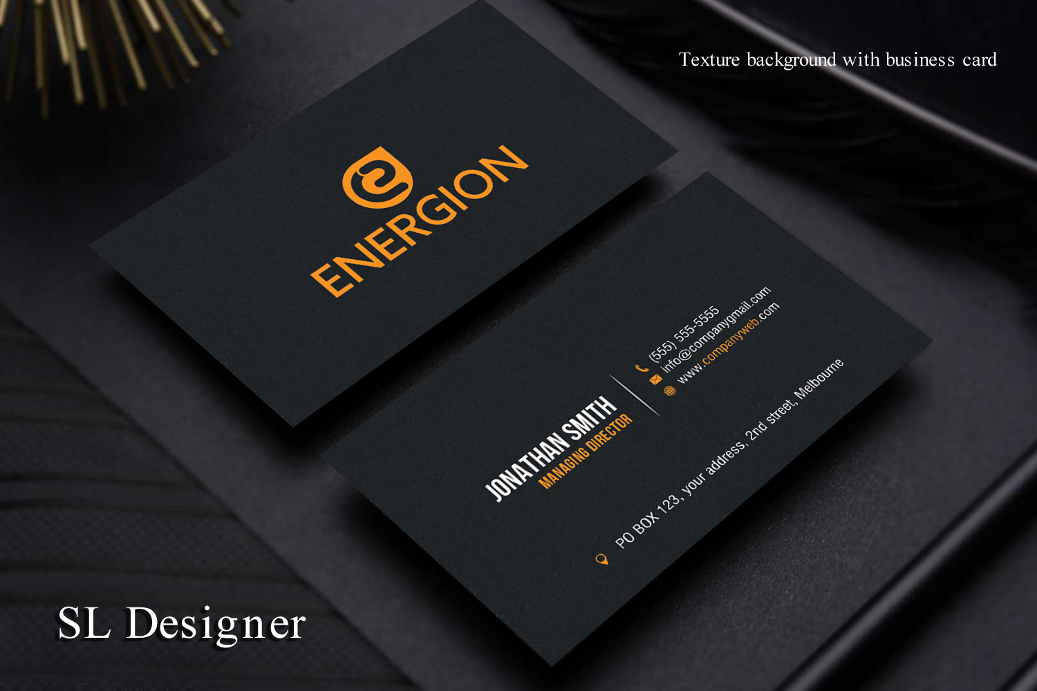 Business Card Design by SL Designer for Energion | Design #22847443