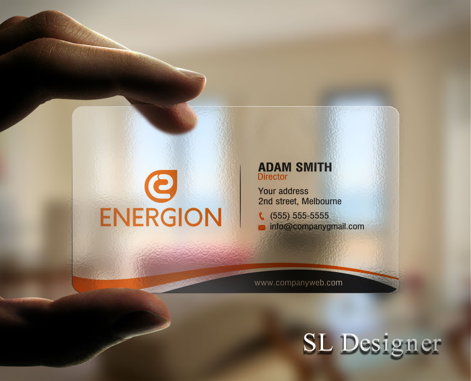 Business Card Design by SL Designer for Energion | Design #22847449