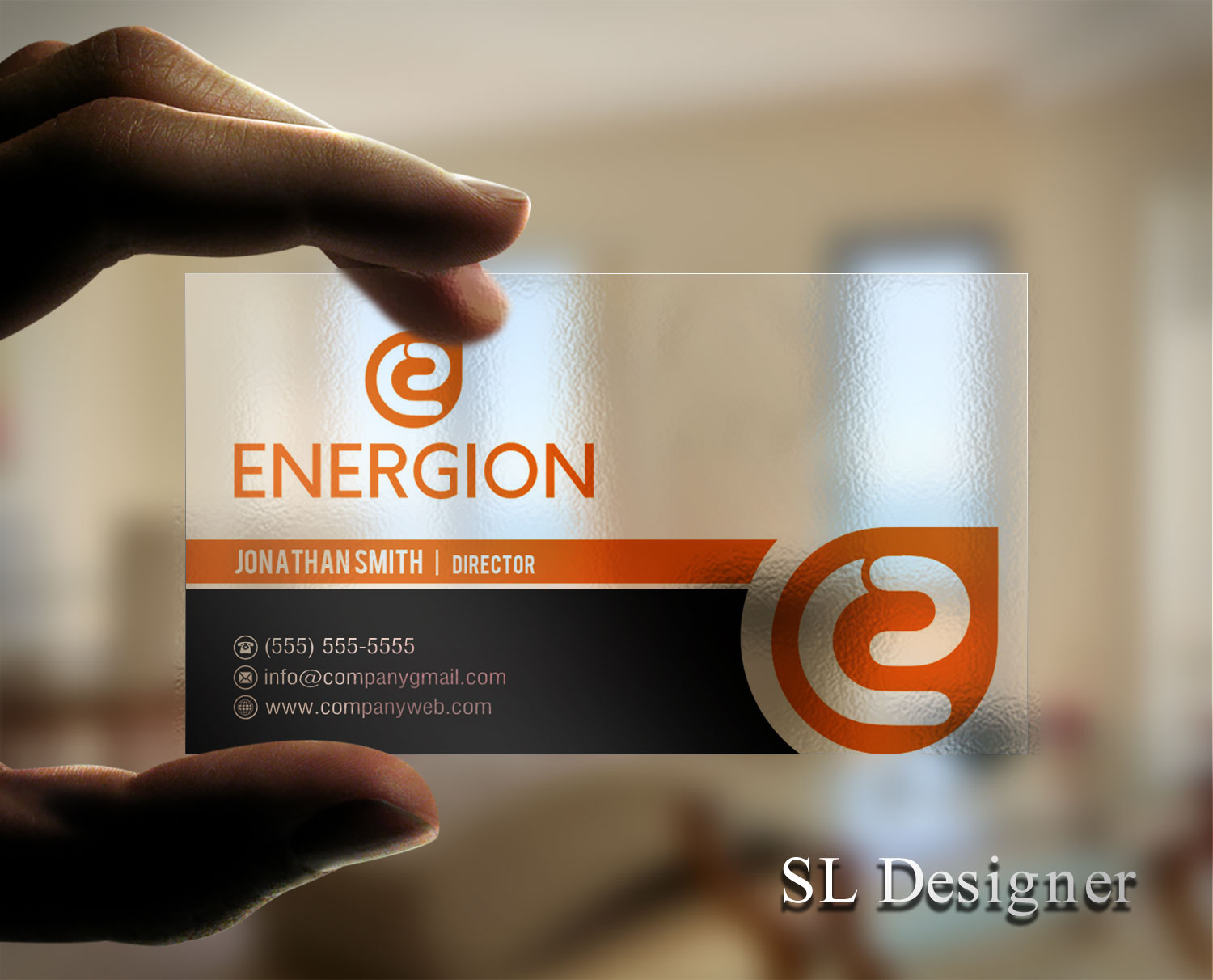 Design de Carte de Visite par SL Designer pour Energion | Design #22847450
