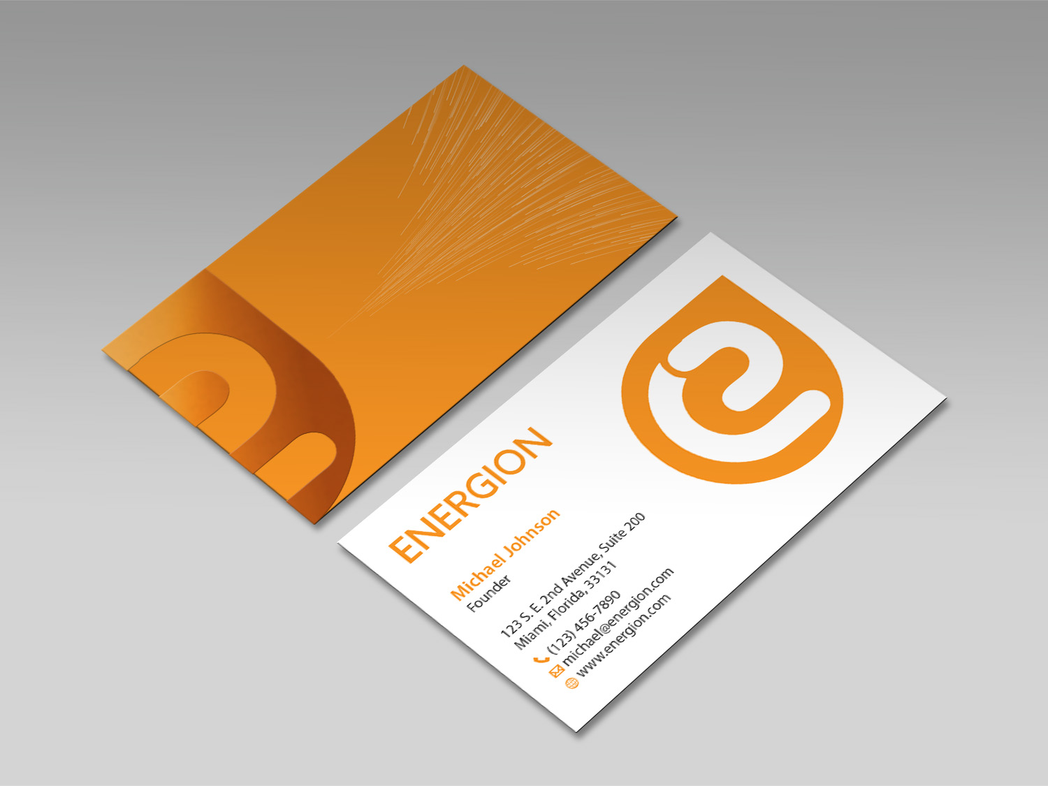 Visitenkarten-Design von MDesign für Energion | Design #22852387