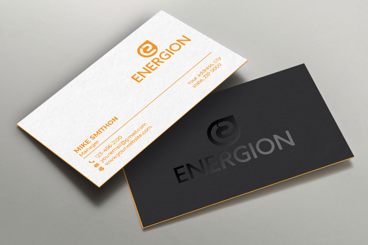 Business Card Design by in07 for Energion | Design #22851280