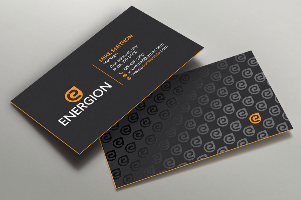 Business Card Design by in07 for Energion | Design #22851283
