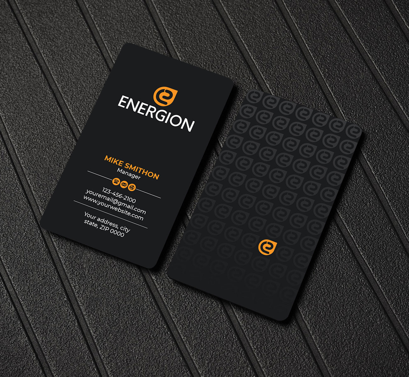 Business Card Design by in07 for Energion | Design #22851607
