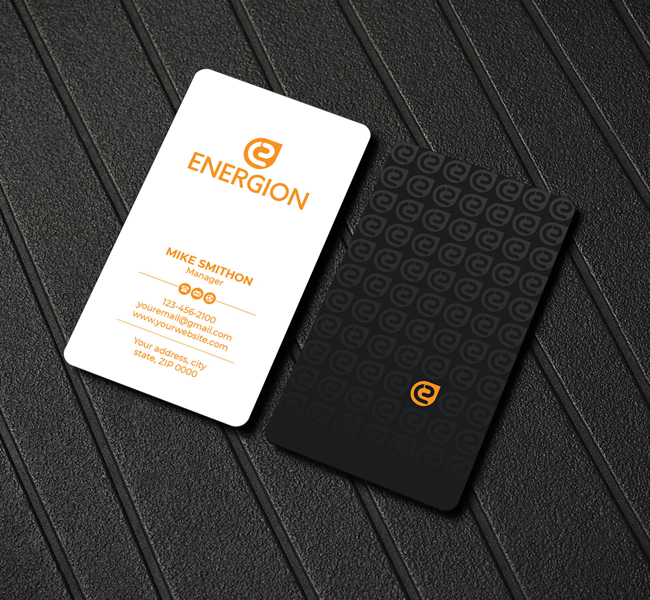 Business Card Design by in07 for Energion | Design #22851636