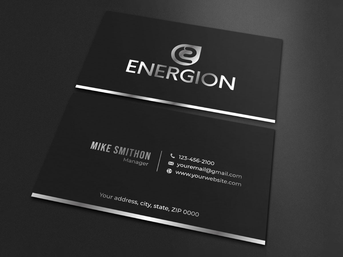 Business Card Design by in07 for Energion | Design #22851645