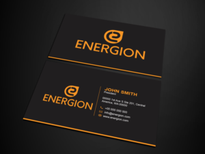 Design de Carte de Visite par HAKIMA 2 pour Energion | Design : #22847833
