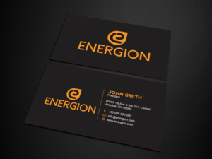 Design de Carte de Visite par HAKIMA 2 pour Energion | Design : #22847844